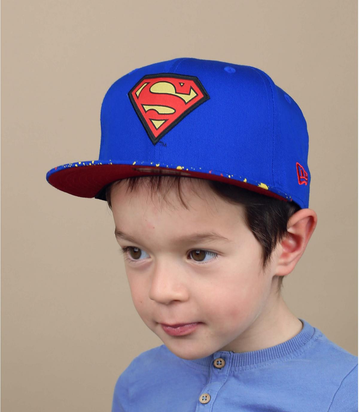 Superman kid snapback print Kids Superman Paint Spalt 950